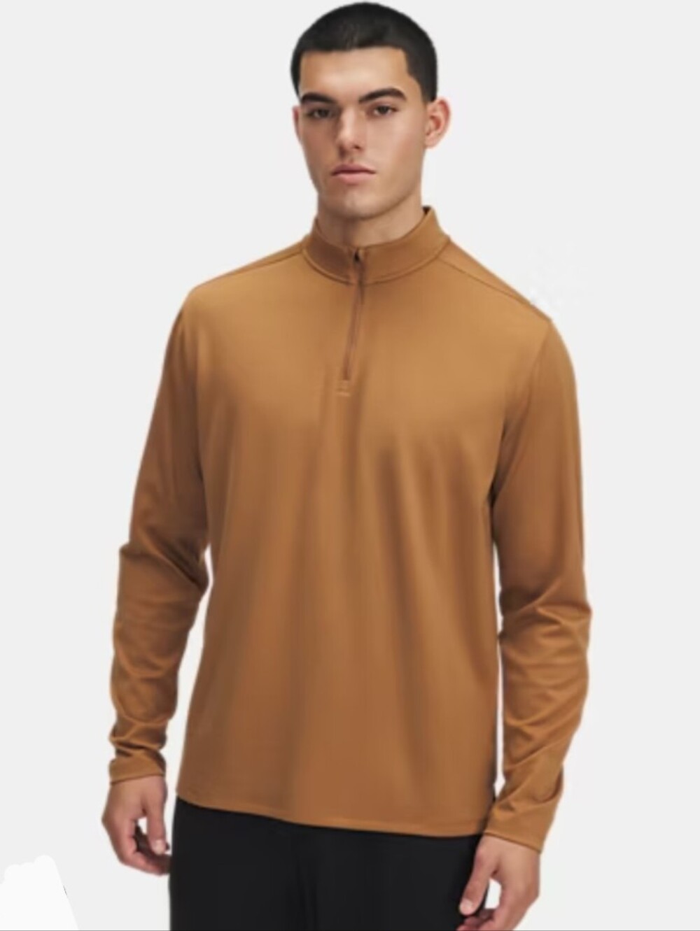 Under Armour Motion 1/4 Zip Pullover Long Sleeve Shirt Size 2XL in Tundra New